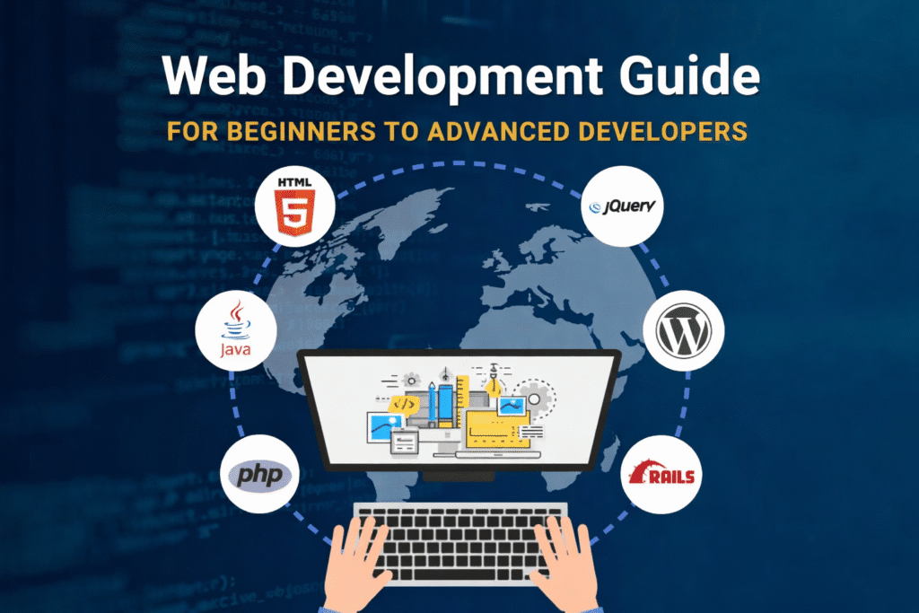 the comprehensive web development guide: from basics... Web Development Guide for Beginners to Advanced Developers